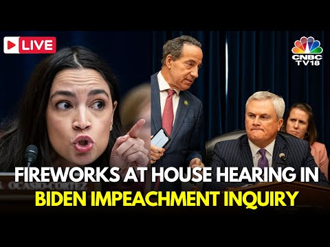 Biden Impeachment Hearing LIVE: Fireworks at House Hearing in Joe Biden Impeachment Inquiry | IN18L