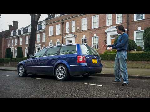 This boring family car has half a Bugatti engine in it