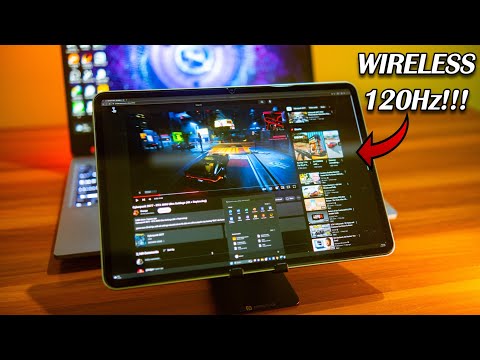 Use Xiaomi Pad 7 or any Android Tablet as External Monitor for your PC 🖥️ Wireless 120Hz Support 🔥