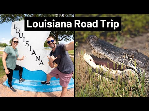 An EPIC Louisiana Road Trip - Alligators, Crawfish and Swamp Tours in Southern USA