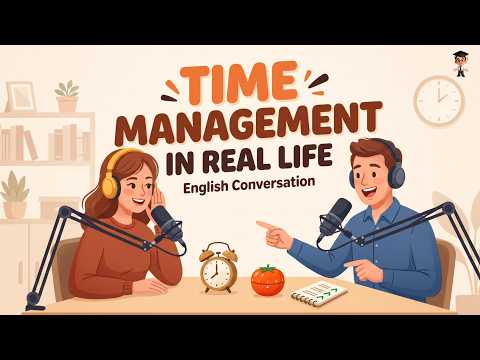English Listening Practice for Beginners | Time Management in Real Life | English Podcast
