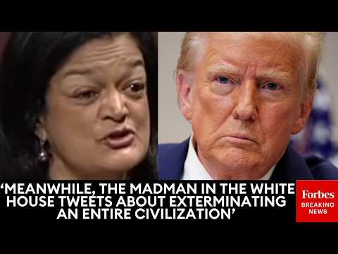 'Gas Prices At Home Are Up To $7 In My Home State!': Jayapal Goes Nuclear On Trump Over Iran War