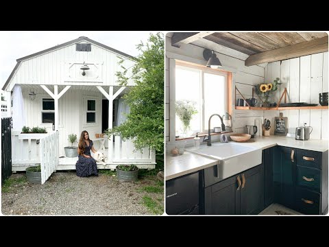 Tour Of A Cozy Farmhouse Built From A Tiny Shed