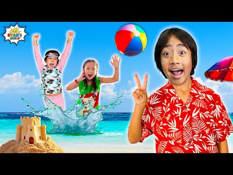 Ryan's HAWAIIAN Summer Beach Adventures!