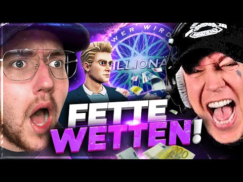 MONTE vs. ZARBEX - 500€ WETTE!!!🤑 | Wer wird Millionär | SpontanaBlack