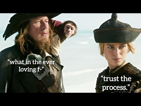 Barbossa and Elizabeth becoming underrated friends for 20 minutes