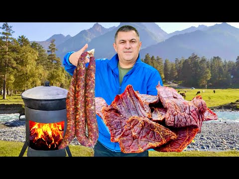 Dried Meat Roast - A Real Caucasian Dish!