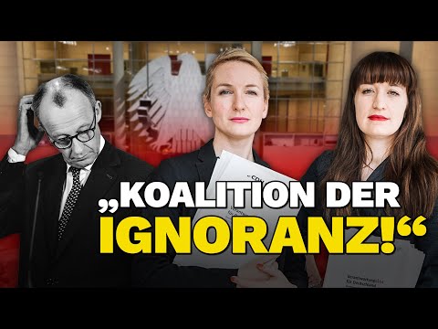 Heidi Reichinnek Und Ines Schwerdtner ZERPFLÜCKEN Den Koalitionsvertrag Von Union Und SPD!