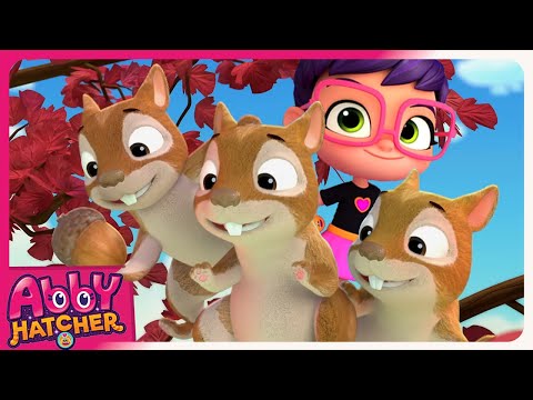 Abby and The Squirrel's | Abby Hatcher | Cartoons for kids