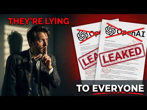 OpenAI Scientist Leaks Internal Docs: "They're Lying To Everyone"