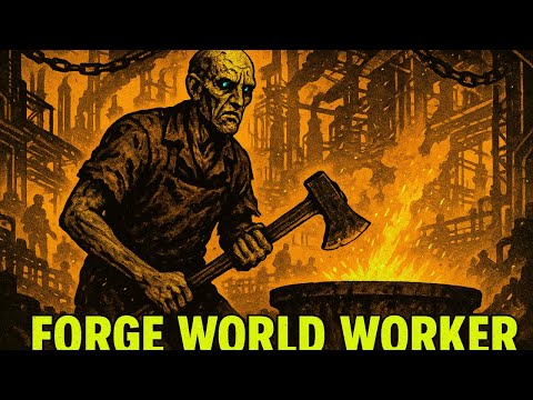 The Horrifying Life of a Forge World Worker in Warhammer 40K