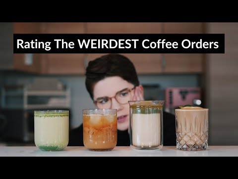 Making And Rating My Follower’s Weirdest Coffee Orders