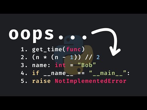 5 Awful Python Mistakes To Avoid