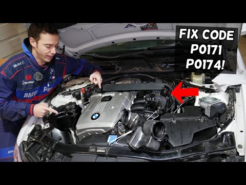 WHAT CAUSES CODE P0171 P0174 ON BMW N52 N53 Engine E90 E91 E92 E83 E81 E82 E87 E88 E83 E85 X5 X3 Z4