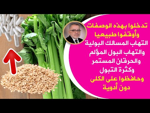 التهابات المسالك البولية أصبحت من الماضي وصفة طبيعية تنظف المجاري البولية تدعم المثانة وتحفظ الكلى