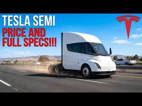 ELON JUST KILLED DIESEL! 500-MILE RANGE & 1.2MW CHARGING IS INSANE!!!