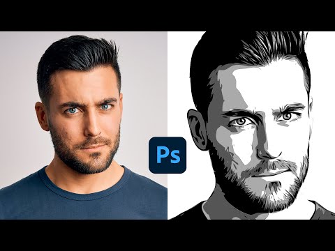 How to Convert a Raster Image to Vector in Photoshop in Under 1 Minute!