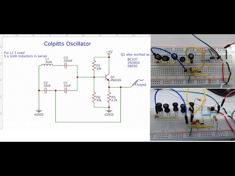 Colpitts Oscillator circuit