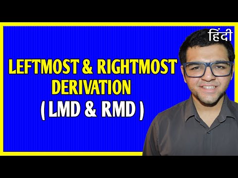 Leftmost and Rightmost Derivation