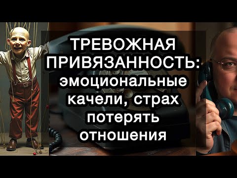 ТРЕВОЖНАЯ ПРИВЯЗАННОСТЬ: эмоциональные качели, подтверждения любви, страх потерять отношения