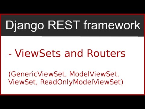 9 | ModelViewSet and Routers in Django Rest Framework | By Hardik Patel