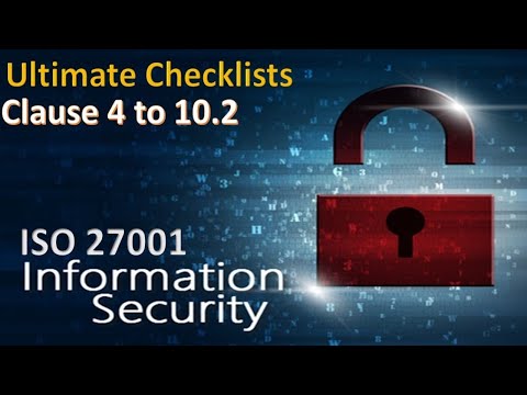ISMS Framework Audit Checklist | ISO 27001 Clauses Audit Checklist | All Clauses Audit Checklist