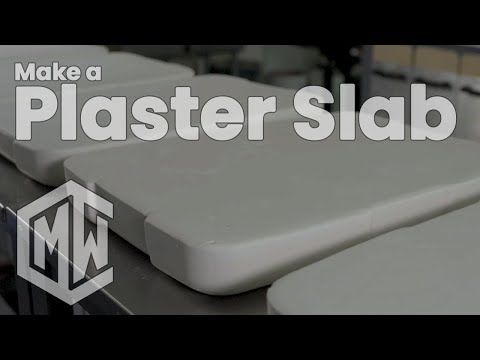 How to make a plaster slab for clay body testing | Ceramic Materials Workshop