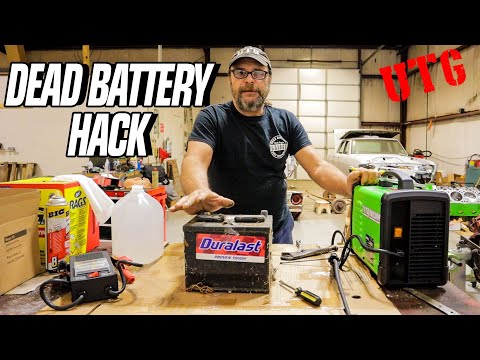 Reviving Dead Batteries With A Stick Welder