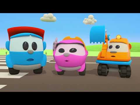 Kids Songs & Nursery Rhymes | Songs with Leo | Car Cartoons for Kids