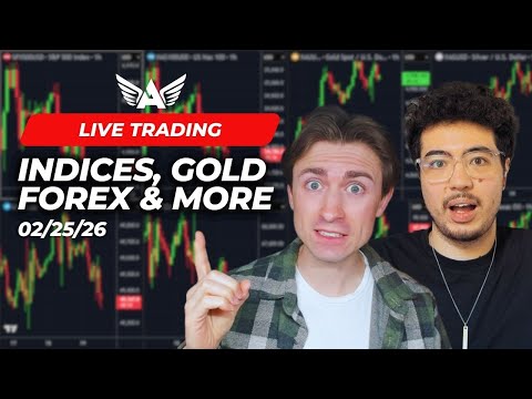 LIVE Trading Gold, Nasdaq, Forex | A1 Trading Show