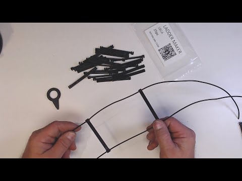 Assembly instructions for the N9TAX Labs Ladder Maker clips for ladder wire building.