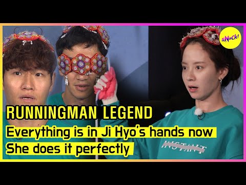 [RUNNINGMAN THE LEGEND]Everything is in Ji Hyo's hands now She does it perfectly(ENGSUB)