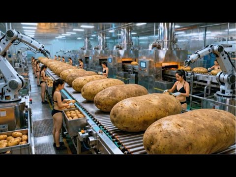 Inside Wolrd's Biggest Pringles Factory.