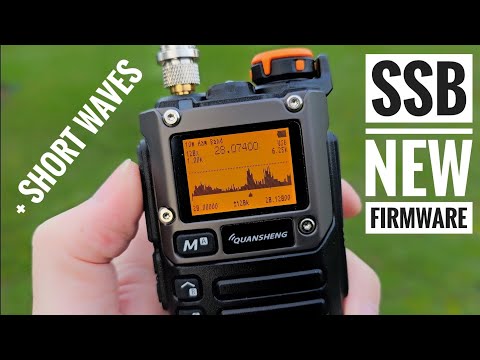 SSB, FM, AM on Quansheng UV-K5(8) - new firmware + spectrumscope