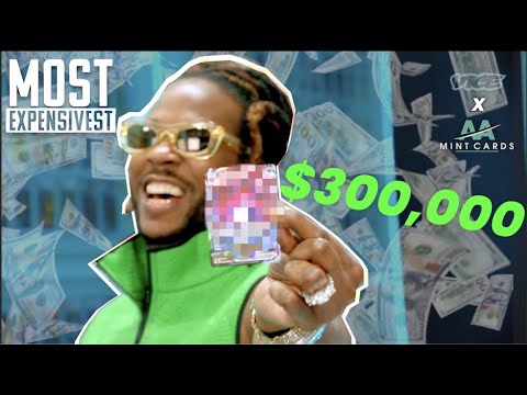 2 Chainz Goes $300k Card Shopping at AAMintCards | MOST EXPENSIVEST