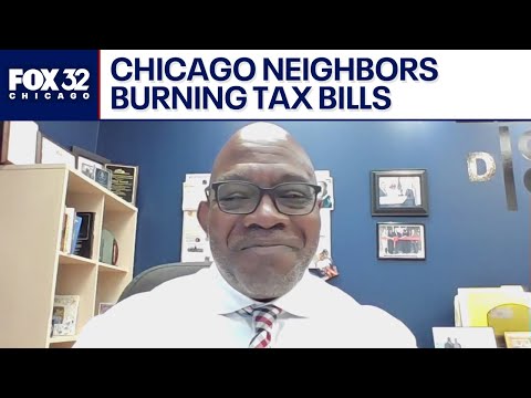 Why residents of one Chicago neighborhood are burning their property tax bills | ChicagoLIVE