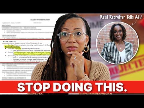 Resume Mistakes You MUST Avoid in 2025 (with Real Examples)! | What Recruiters Are Looking For