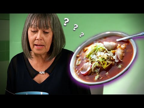 Mexican Grandma Tries Vegan Pozole