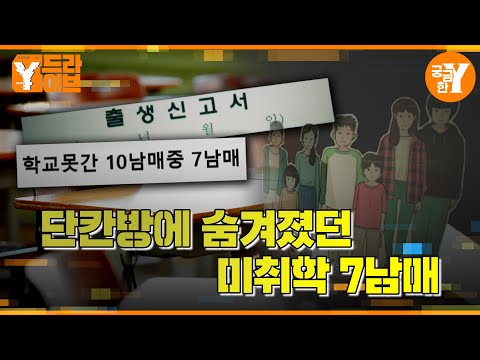 좁은 단칸방에 숨겨졌던 미취학 7남매  | Y드라이브