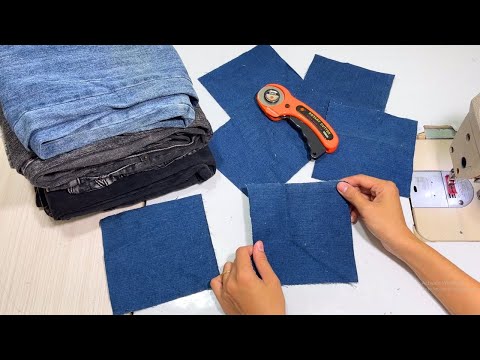 Quilt Trends 2025: Upcycled Denim Quilts - Transform Old Jeans into a Stunning Quilt!