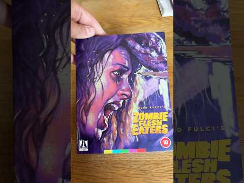 🧟‍♂️ Zombie Flesh Eaters! #physicalmedia #horror #arrow #4kbluray