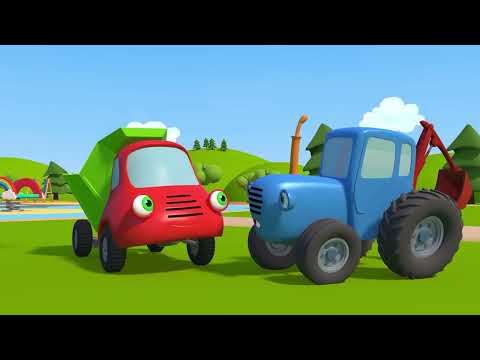 Синий Трактор 3D – Большой сборник новых серий 🎬 Мультфильмы для малышей