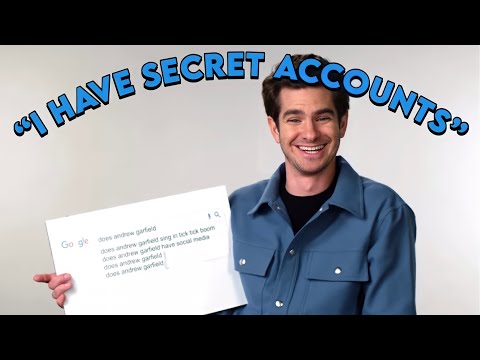 Andrew Garfield being iconic for 5 minutes