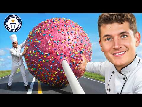 I Made The World's Largest Cake Pop
