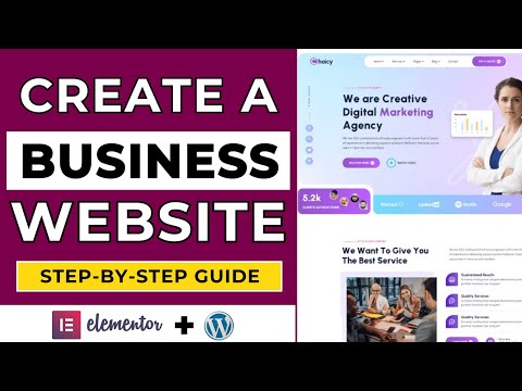 How to Create a Business WordPress Website from Scratch. Complete Business Agency Website Tutorial