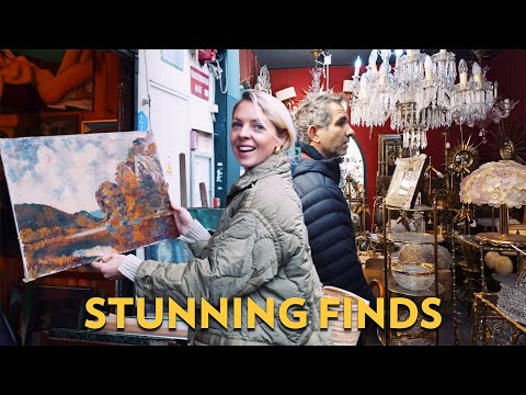 Visiting the World's Largest Flea Market in Paris.