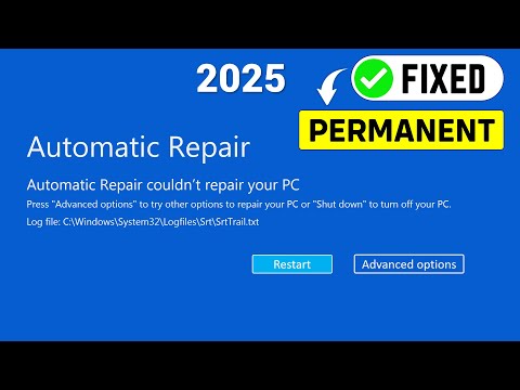 Automatic Repair Couldn't Repair Your PC in Windows 11 & 10 | How to Fix Automatic Repair Loop