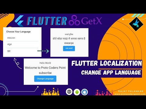 Flutter Change Whole App language  - Getx Localization