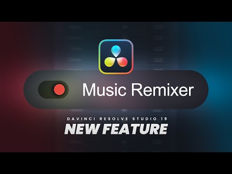 Davinci Resolve 19 New Feature! | Music Remixer