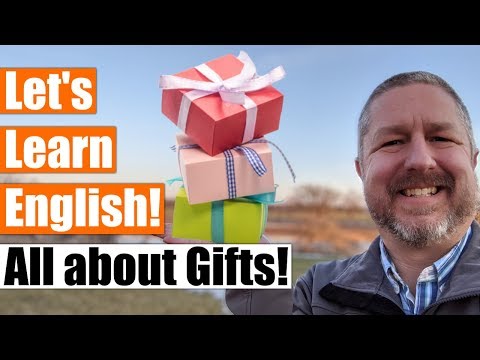 π An English Lesson about Gifts and A Short Trip to a Jewelry Store π